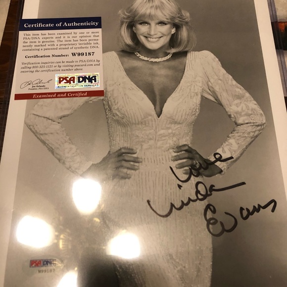 Linda Evans signed with COA ✍🏼 - Picture 4 of 4